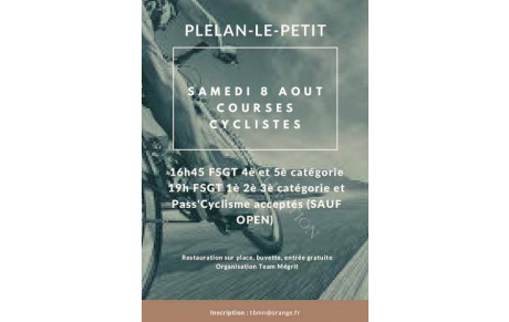 reprise des courses 